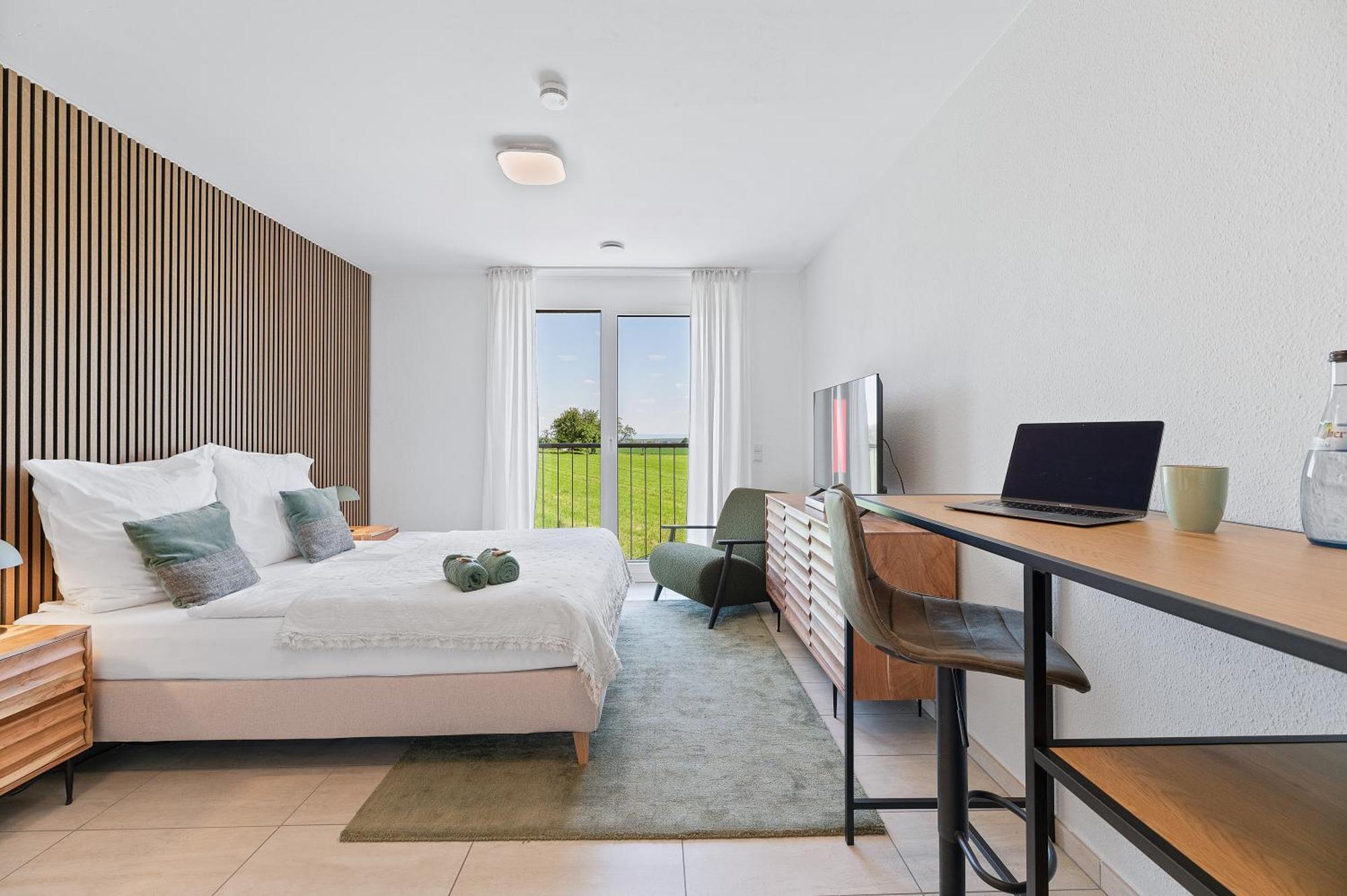 The Serviced - Design Apartments Stuttgart Szoba fotó